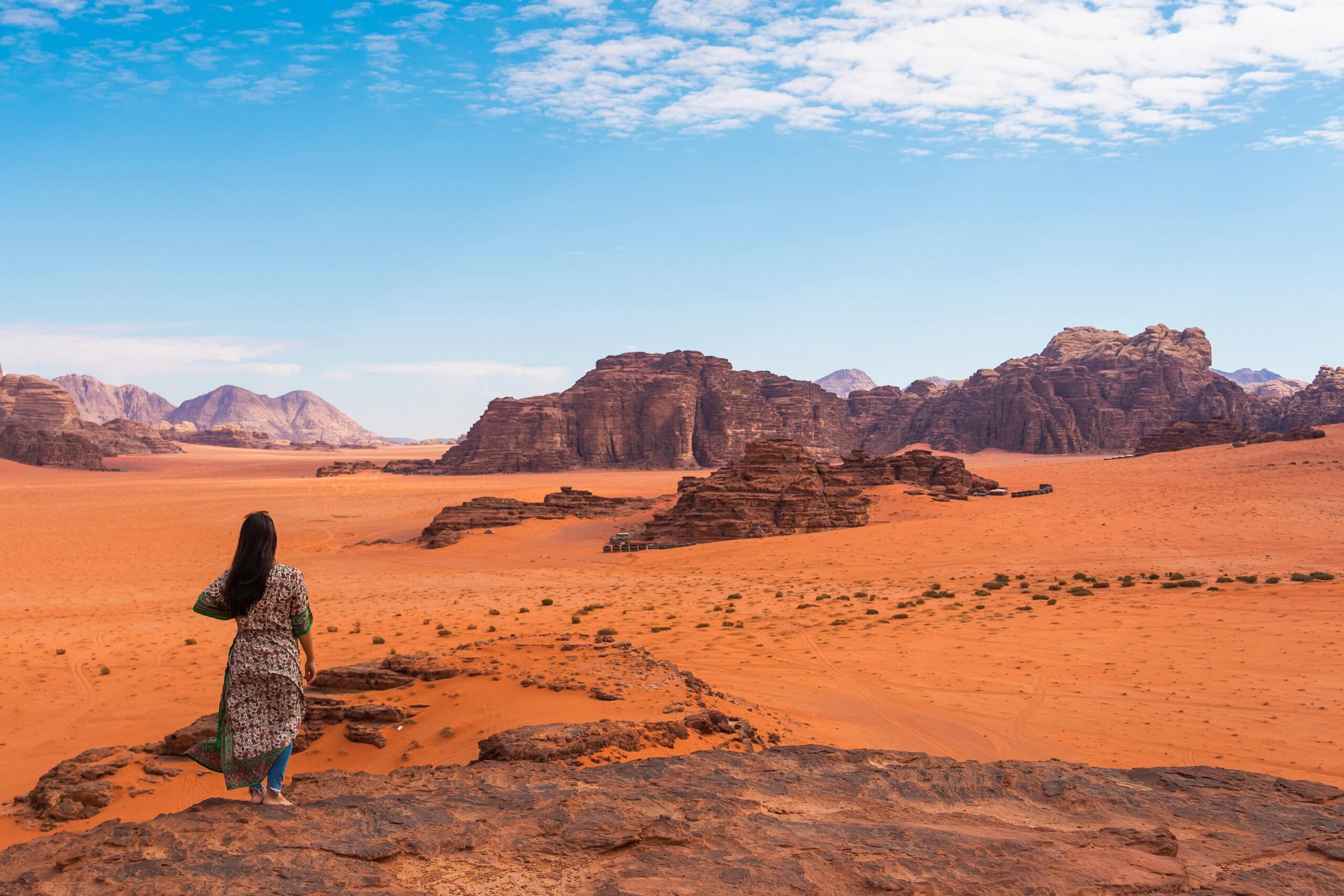 Wadi Rum desert landscape, Jordan